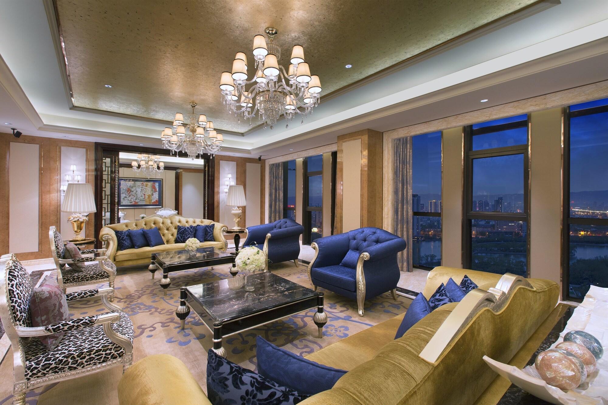 Wanda Vista Taiyuan Hotell Exteriör bild